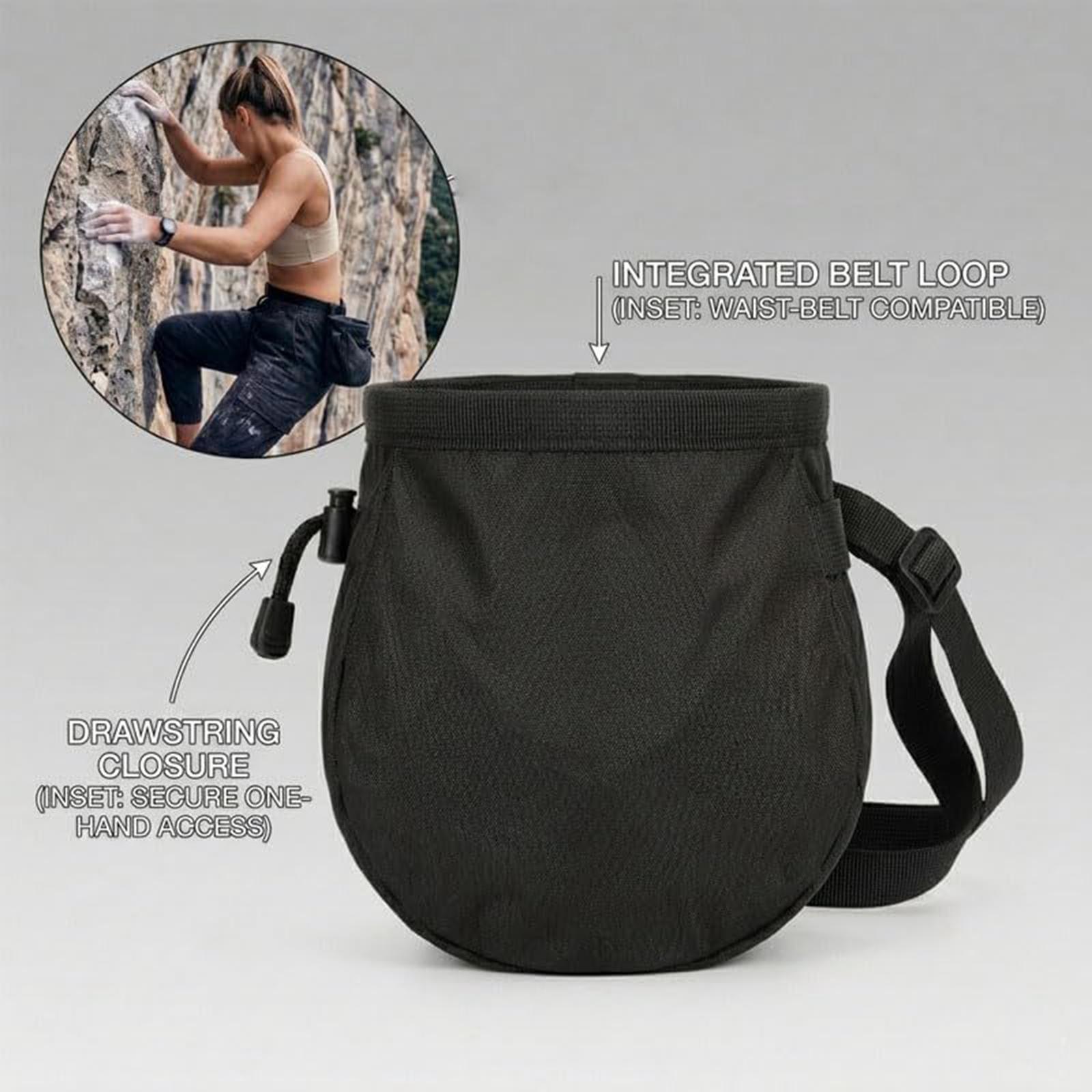 Harness Climbing Adjustable - Bolsa para Tiza de Escalada Ajustable