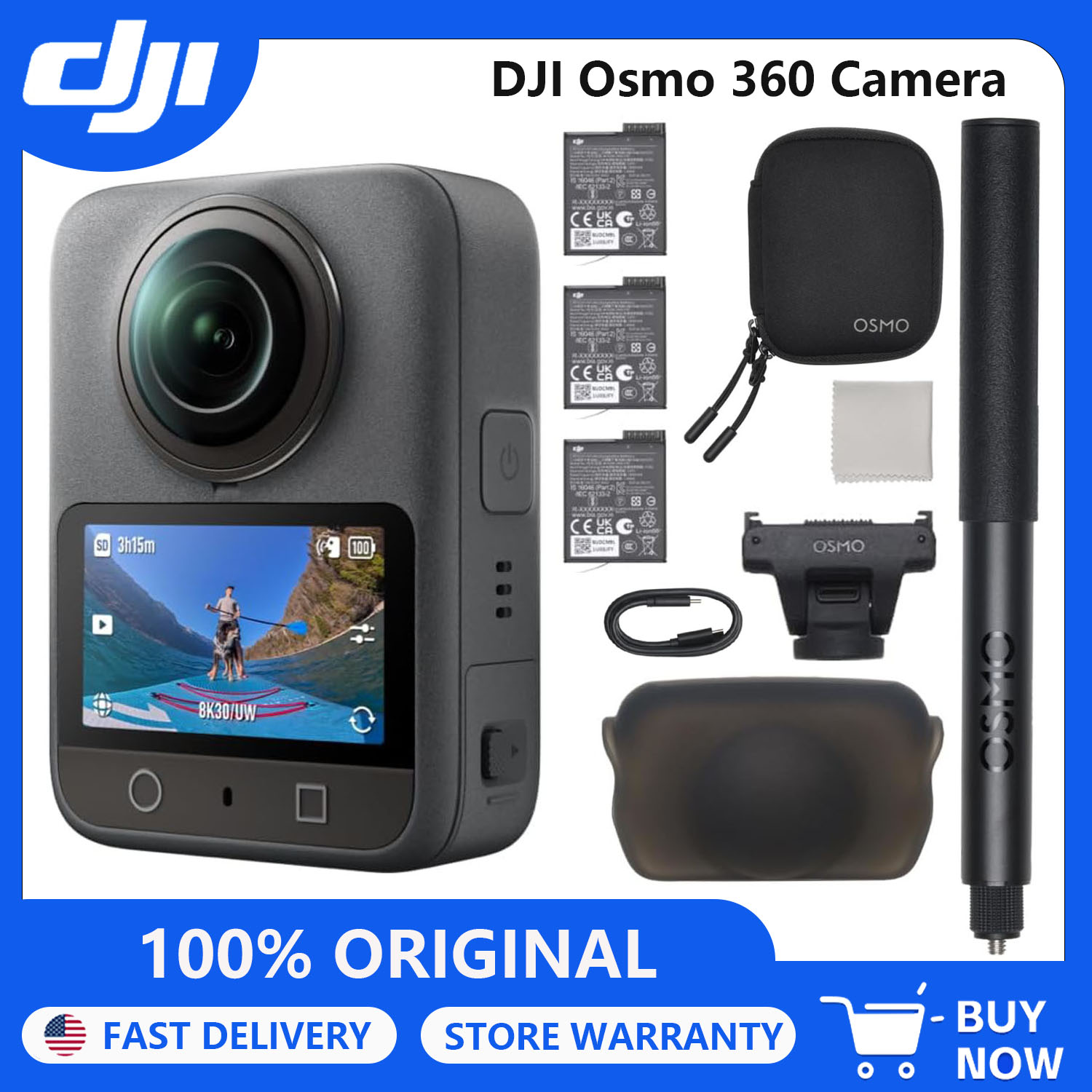 Outdoor Adventure Images - DJI Osmo Cámara 360 Combo Aventura,