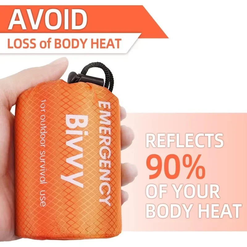 Bivy Sack Lightweight - Saco de Dormir de Emergencia, Manta