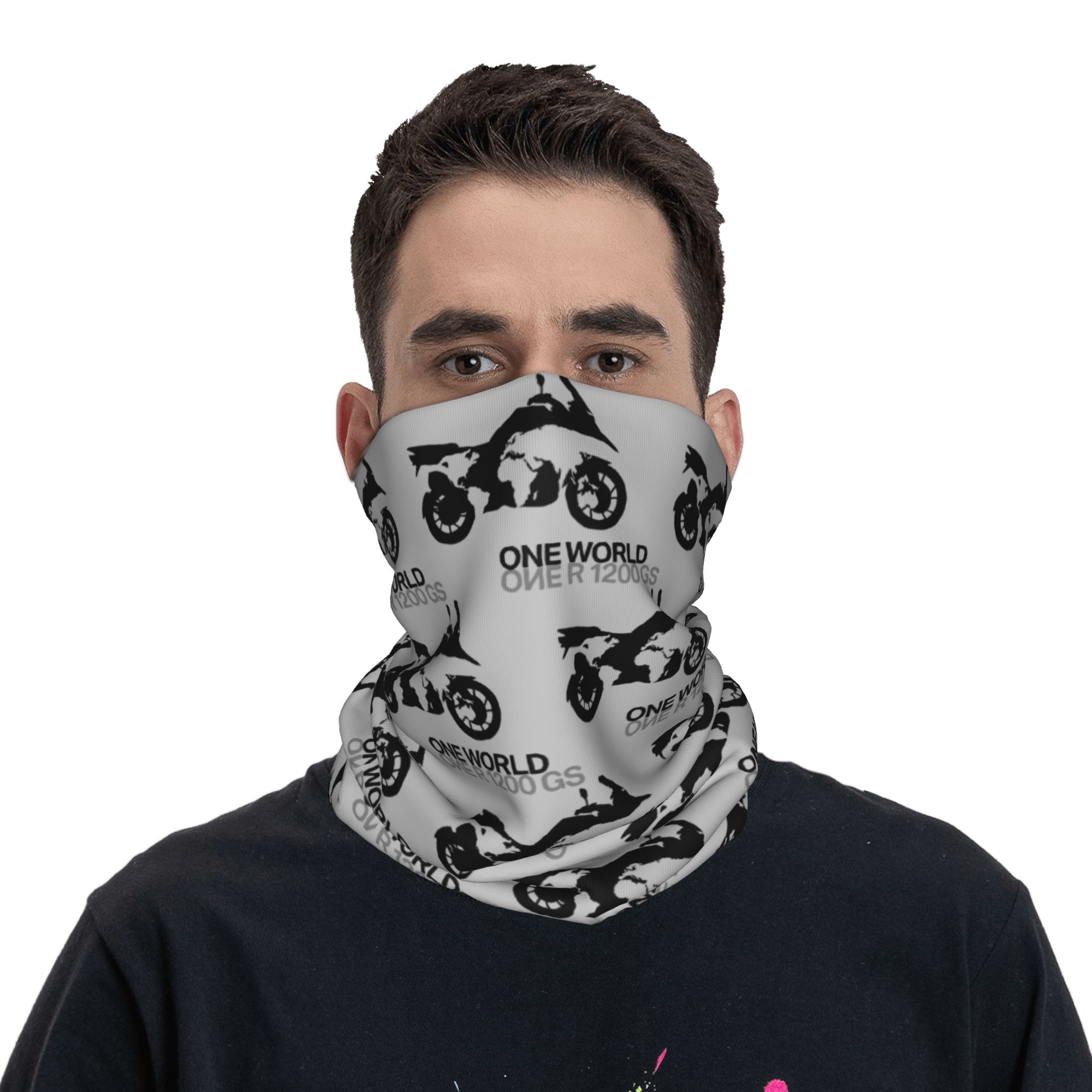 Outdoor Adventure Youtube - Balaclava Tubular Personalizada GS para Moto,