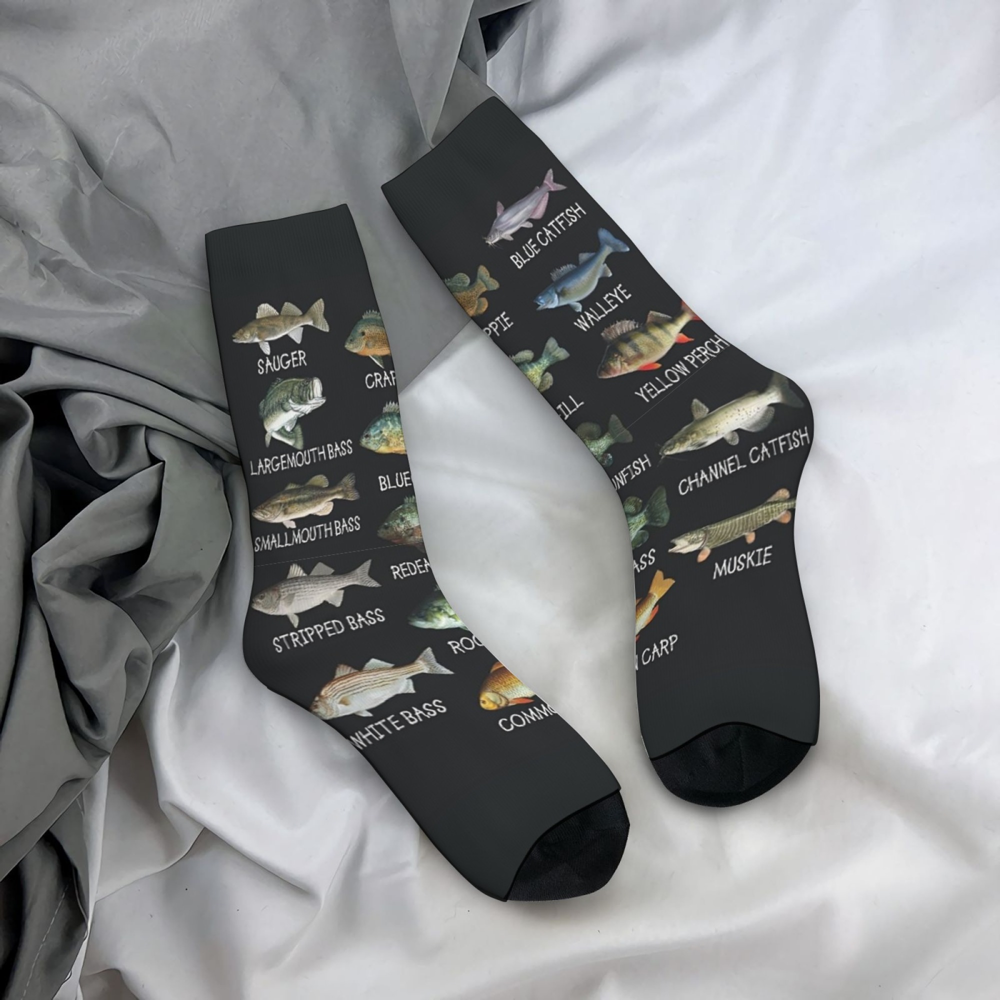 Outdoor Adventure Youtube - Calcetines para hombre con estampado de