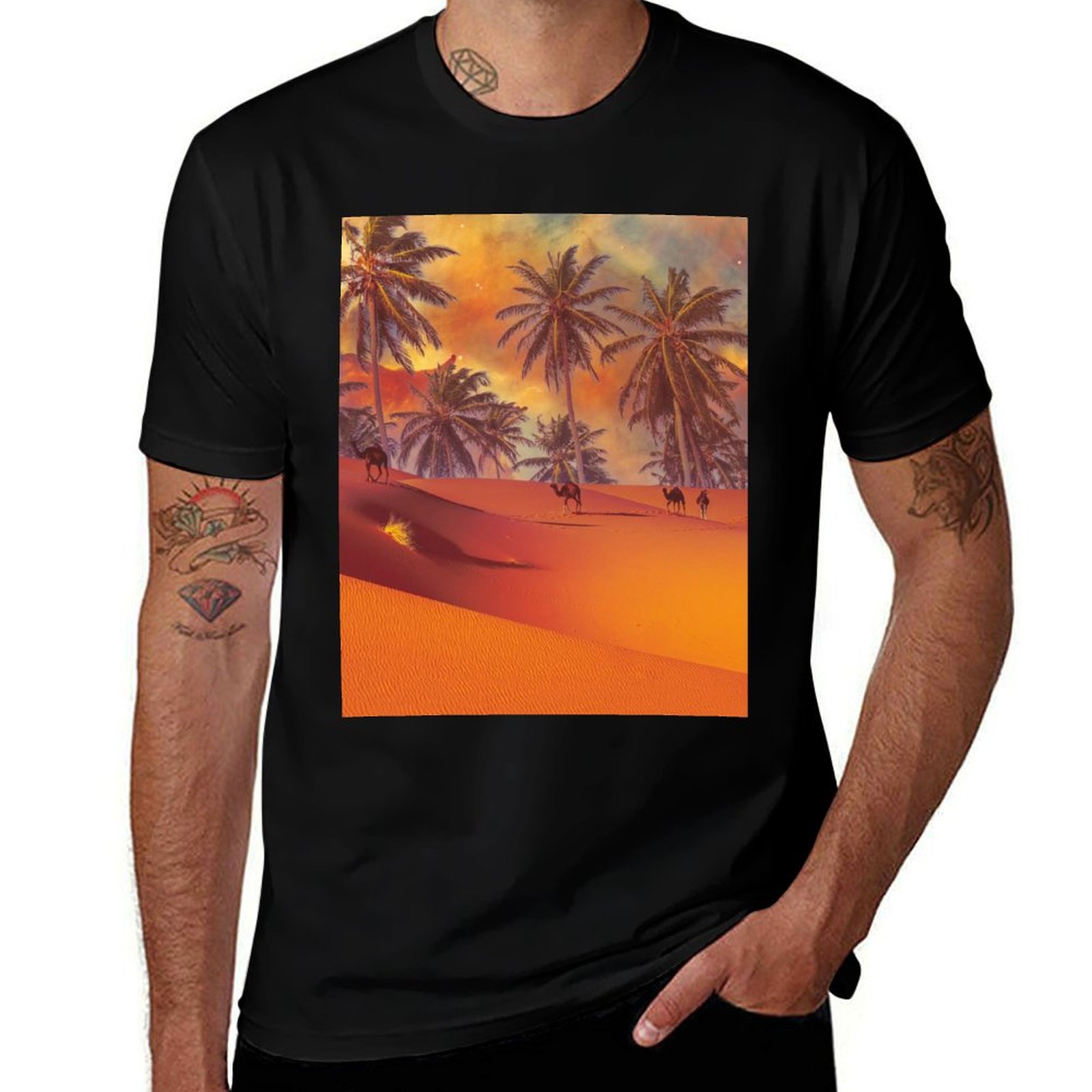 Outdoor Adventure Images - Oasis en el desierto, imagen para
