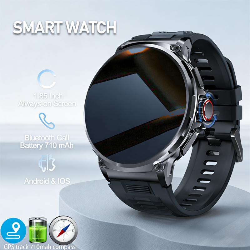 Outdoor Adventure Activities - Reloj Inteligente Deportivo para Hombre, 710mAh,
