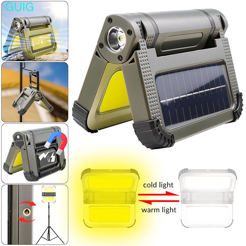 Outdoor Adventure Inc - Lámpara de Trabajo Magnética LED 180COB,