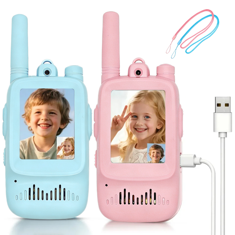 Outdoor Adventure Activities - 2 Walkie Talkies Recargables para Niños,