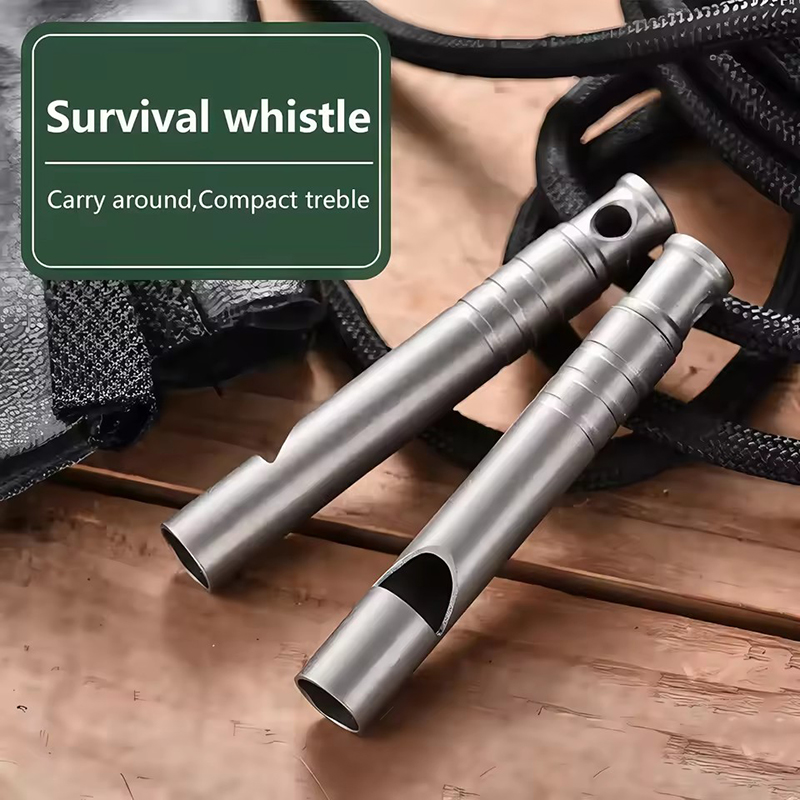 Outdoor Adventure Youtube - Nuevo Silbato de Supervivencia de Titanio