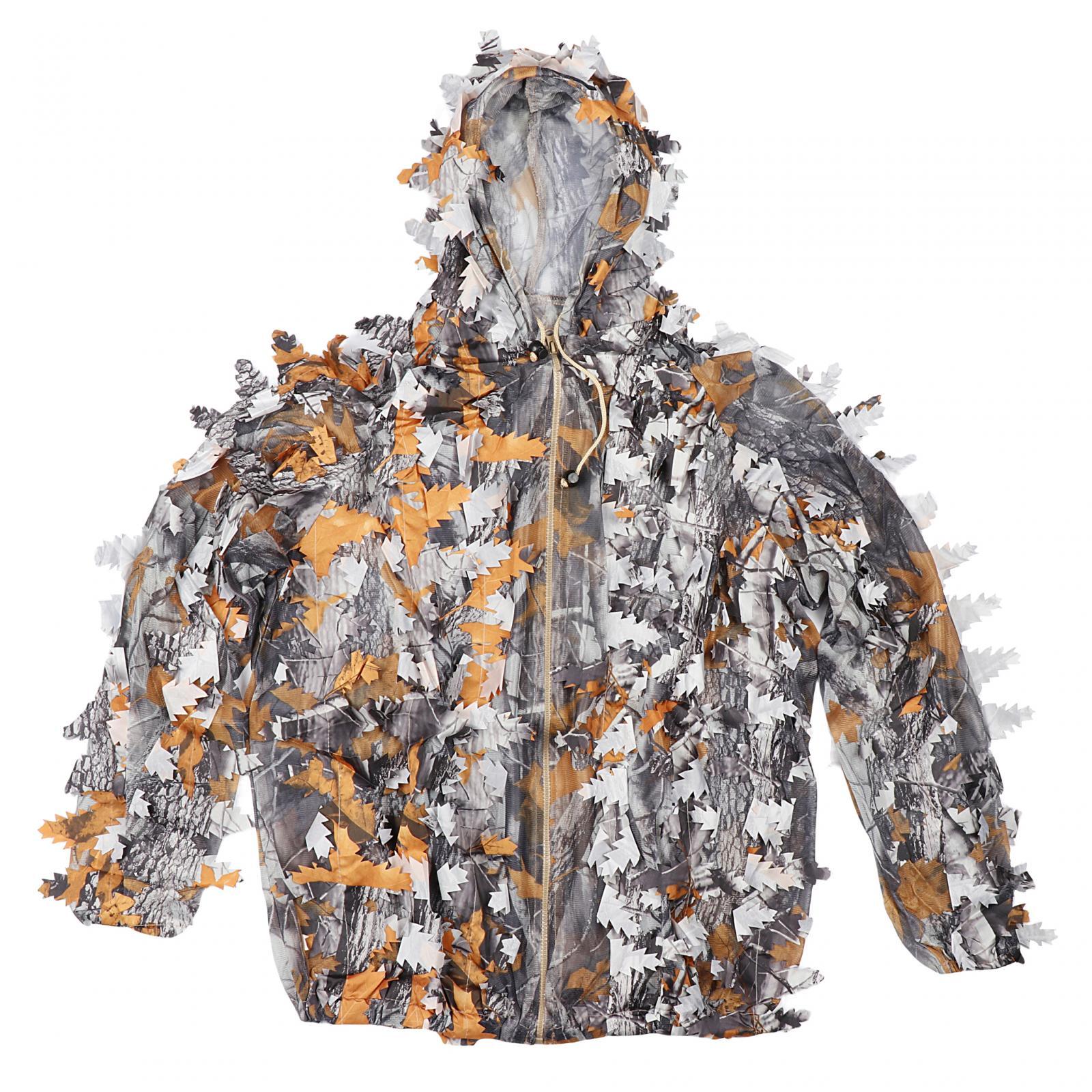Traje Ghillie 3D con Hojas, Ch - Outdoor Adventure Farm reseña y precio