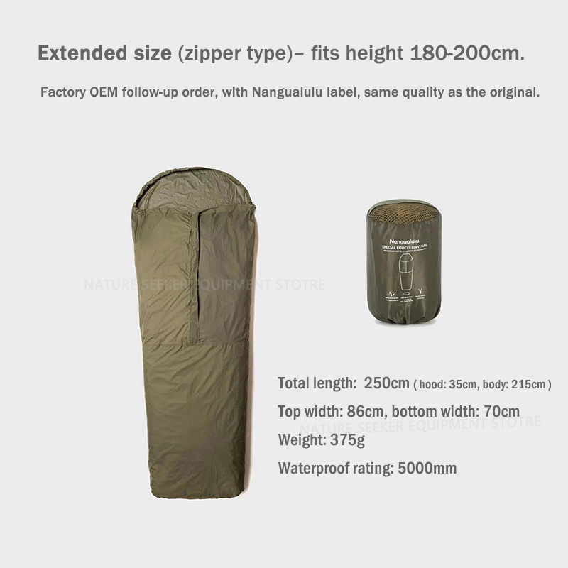 Saco de Dormir Impermeable Sng - Bivy Sack Lightweight reseña y precio