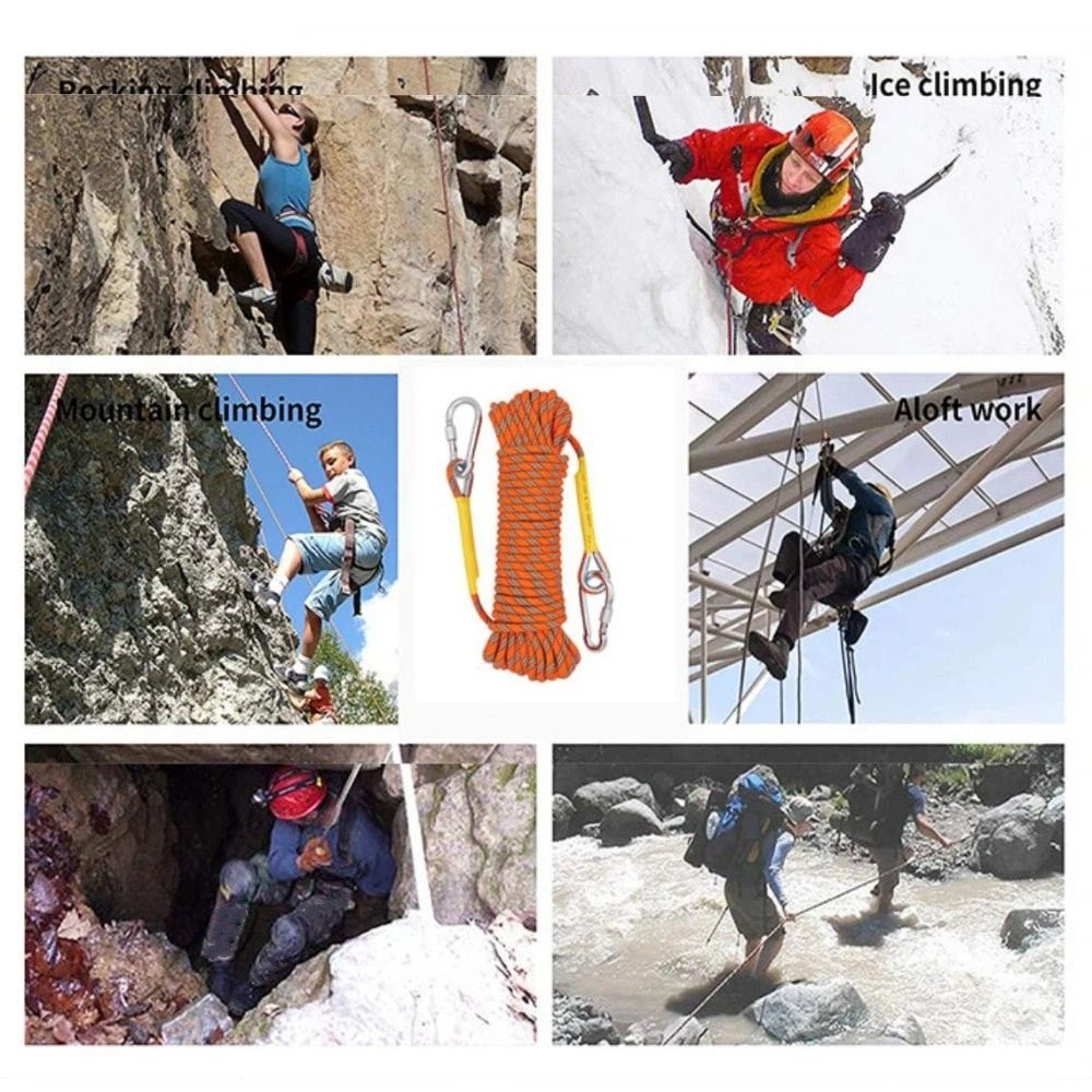 Cuerda de seguridad de 10mm en - Rope Climbing Static reseña y precio