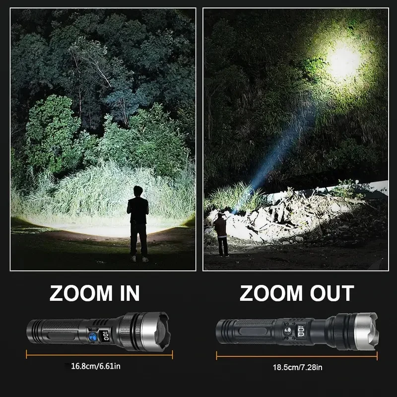 900000 Potente linterna LED LM - Outdoor Adventure Inc reseña y precio