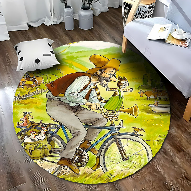 ¡Envío gratis! Alfombra redond - Outdoor Adventure Farm reseña y precio