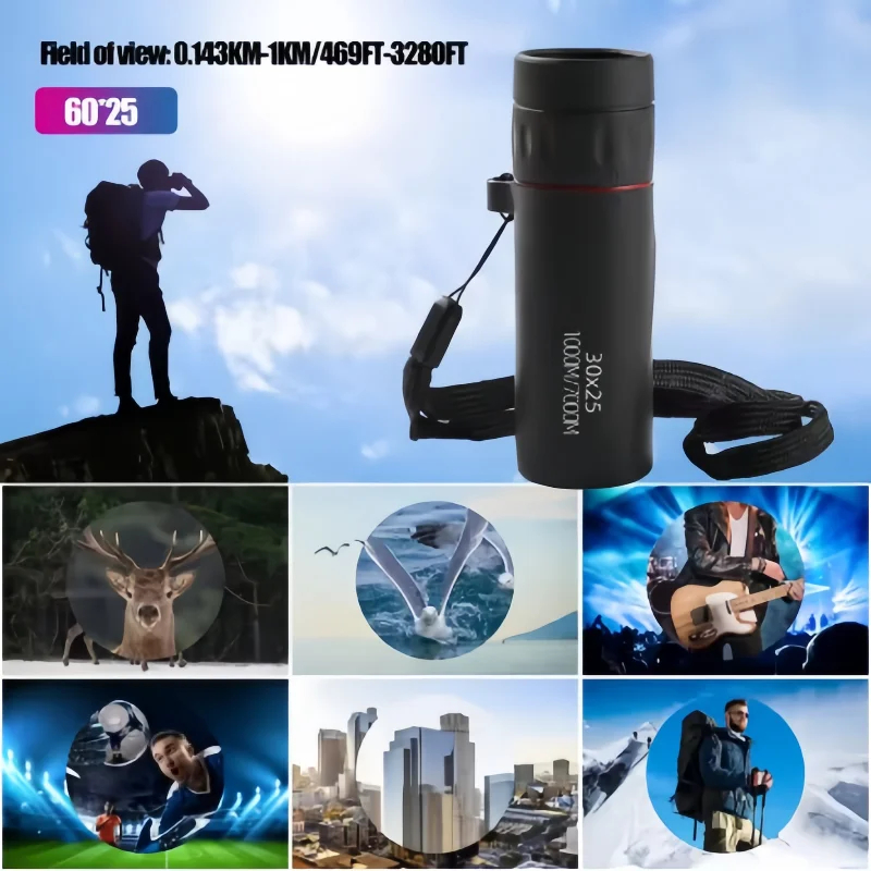 Telescopio Monocular de Visión - Outdoor Adventure Images reseña y precio