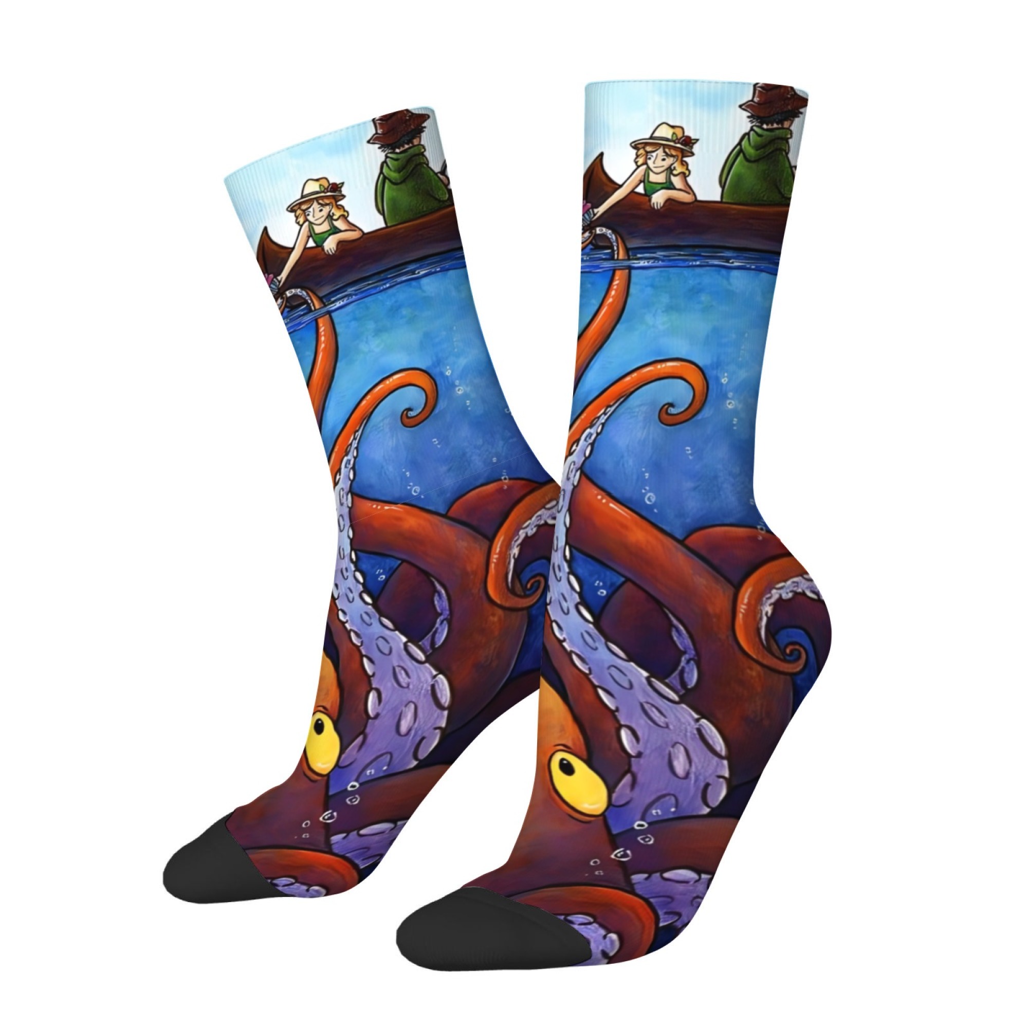 Calcetines con estampado Ocean - Outdoor Adventure Youtube reseña y precio
