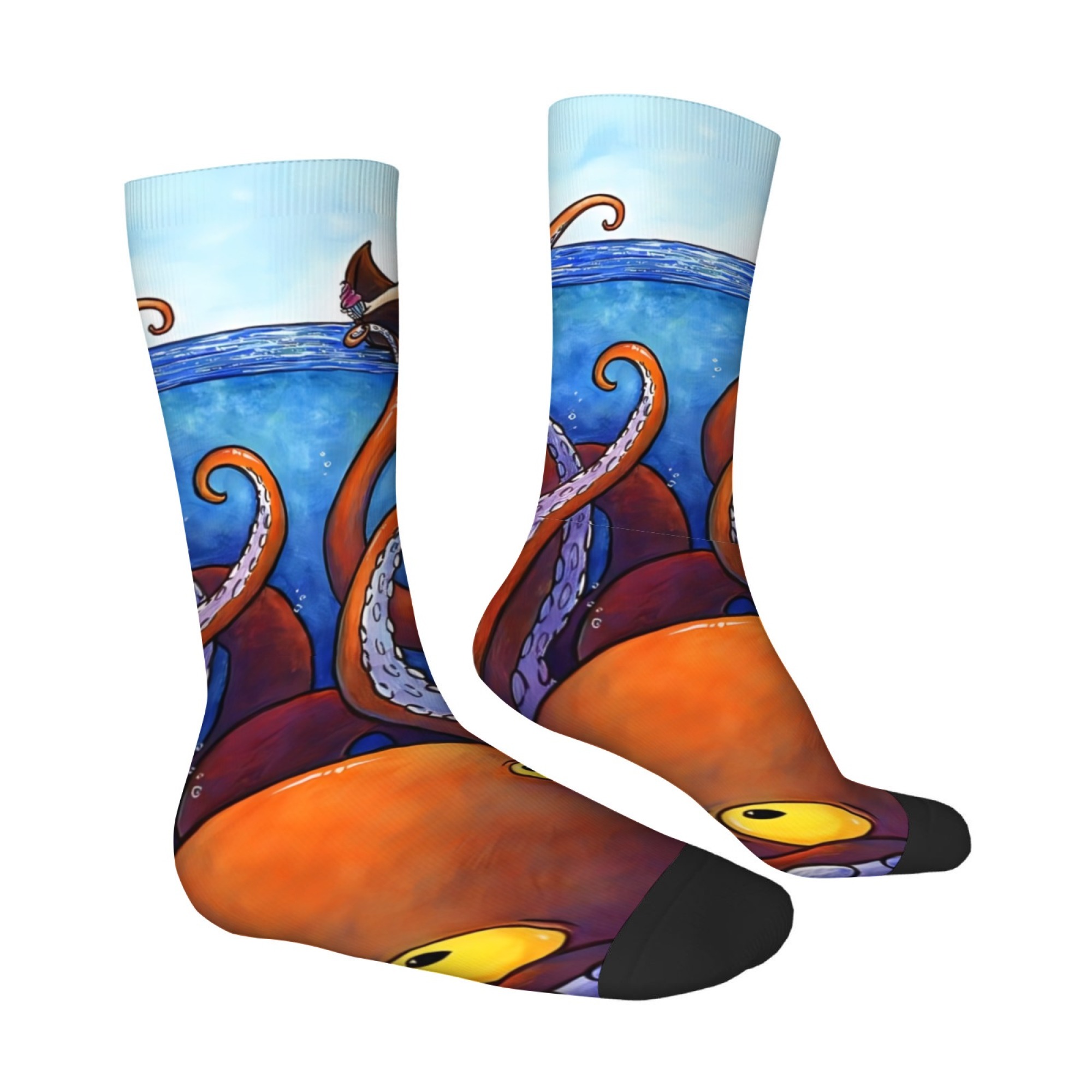 Calcetines con estampado Ocean - Outdoor Adventure Youtube reseña y precio