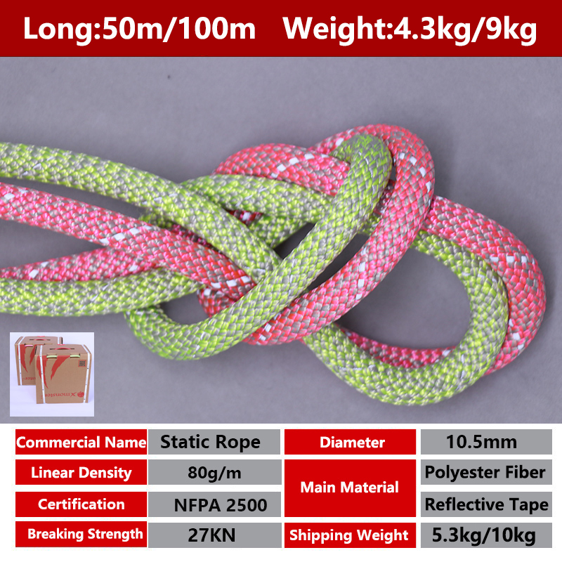 Cuerda de escalada en roca de  - Rope Climbing Static reseña y precio