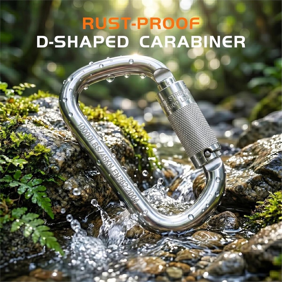 (A99Z) Mosquetón de Bloqueo Au - Carabiner Locking D reseña y precio