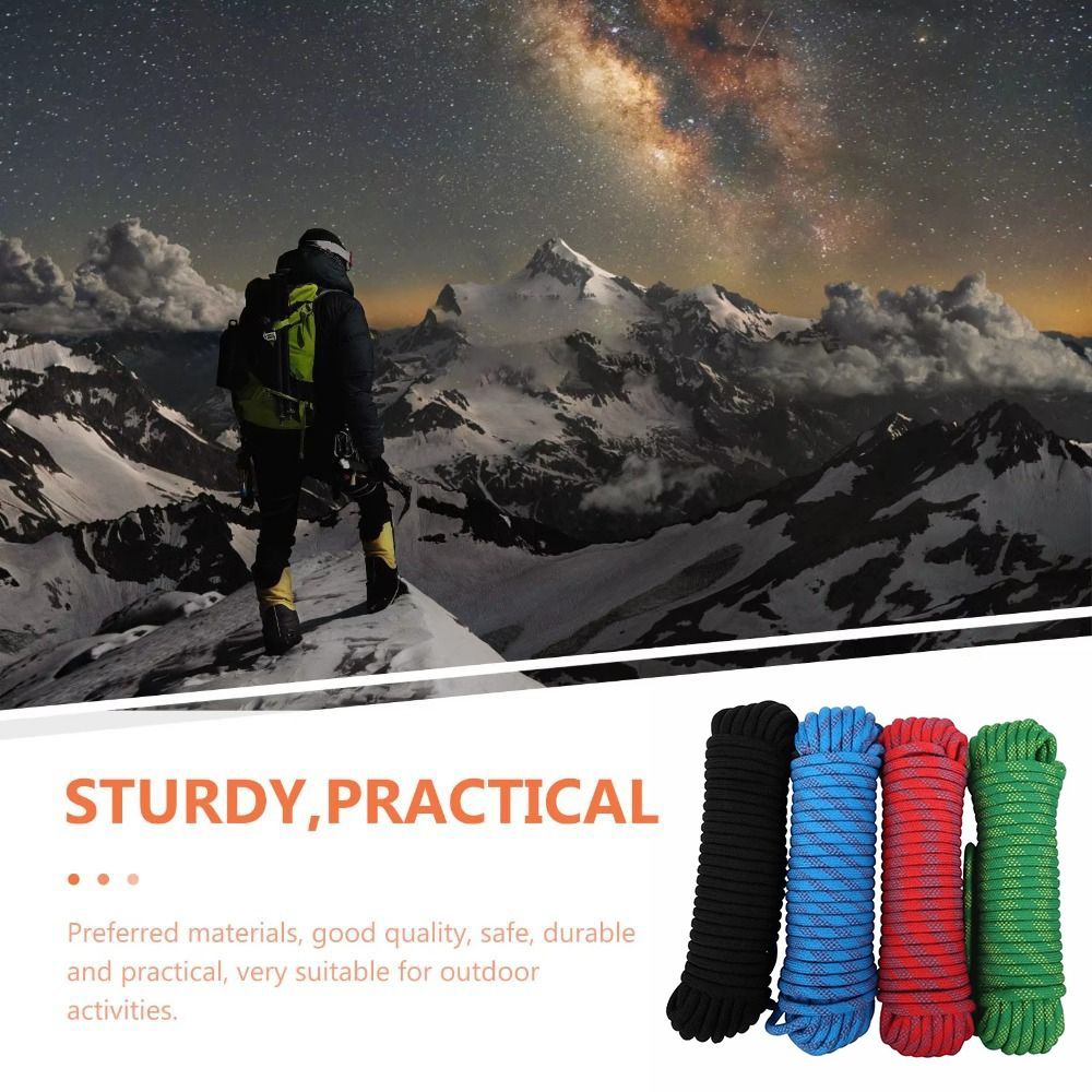 Cuerda de Seguridad Reforzada  - Rope Climbing Static reseña y precio