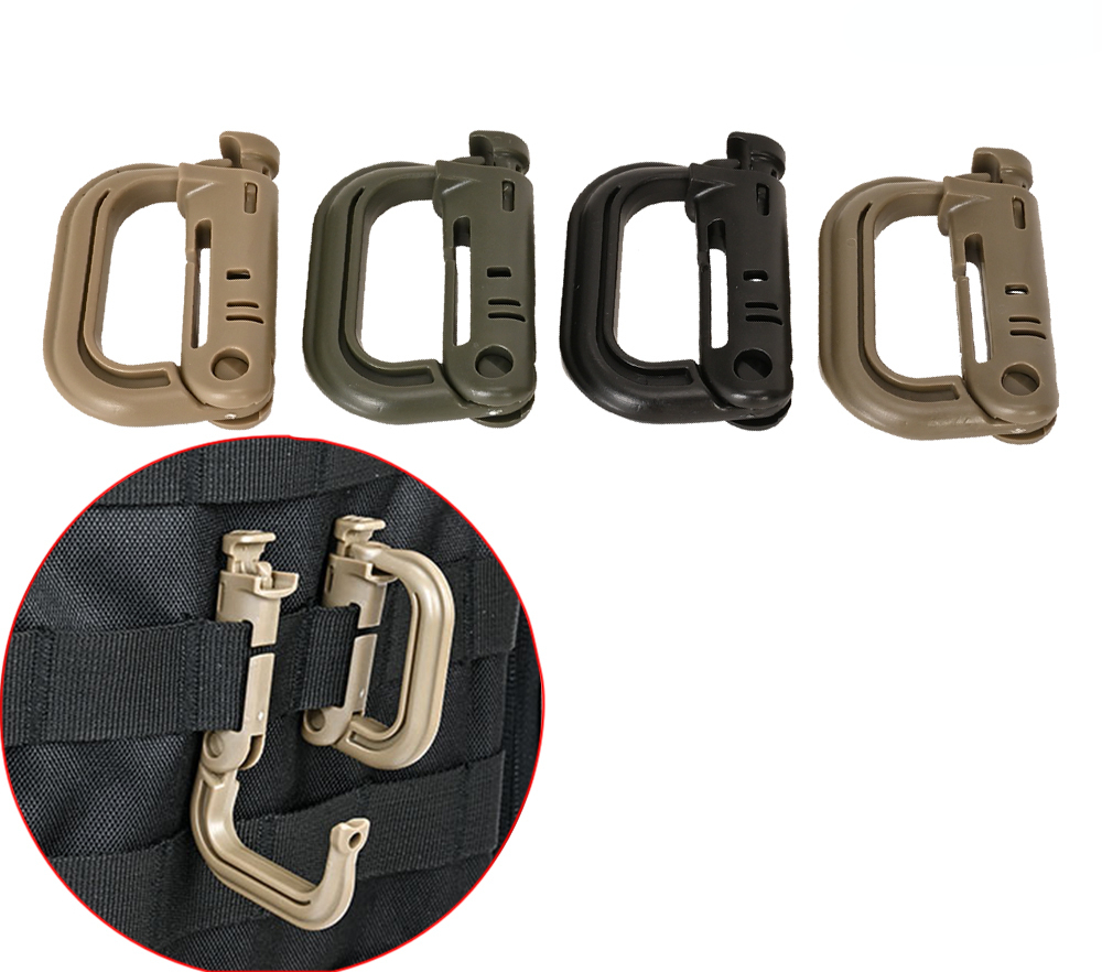 Anillo de bloqueo táctico D, 2 - Carabiner Locking D reseña y precio