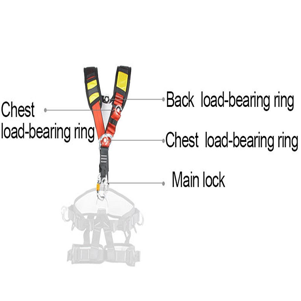 Correa de Hombro de Poliéster  - Harness Climbing Adjustable reseña y precio